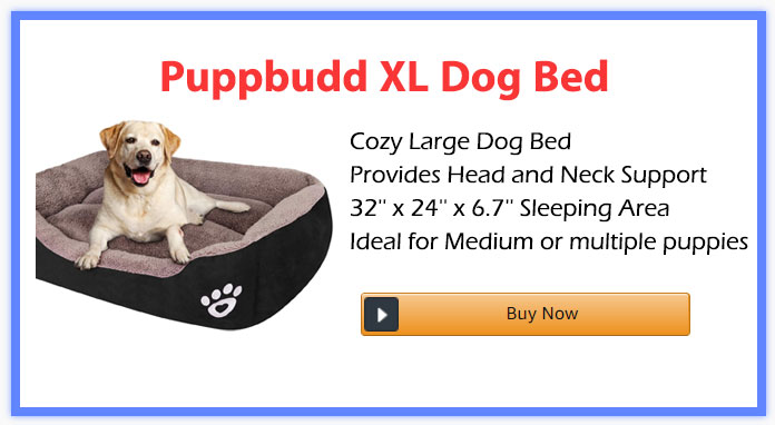 puppbudd calming dog bed