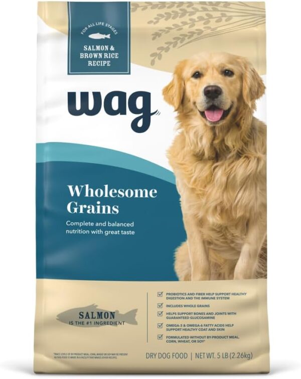 Amazon Wag Salmon Brown Rice Dog Food