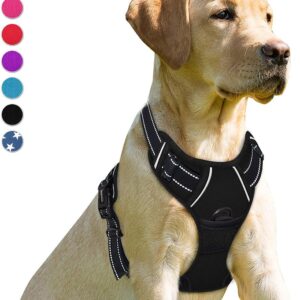 BARKBAY Heavy Duty Reflective Dog Harness