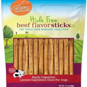 Beef Chew Dog Treats - Rawhide Free