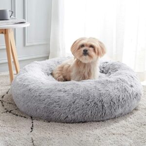 Calming Donut Cuddler Bed for Pets