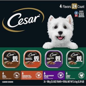 Cesar Adult Wet Dog Food Variety Pack