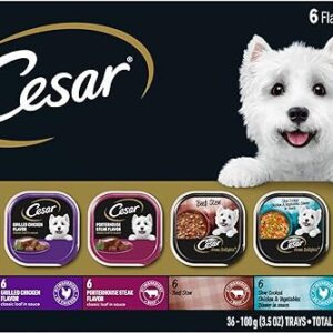 CESAR Adult Wet Dog Food Variety Pack