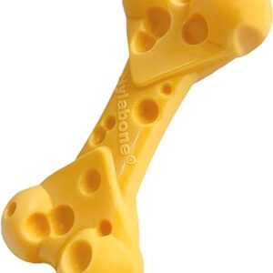 Cheese Dog Toy for Aggressive Chewers