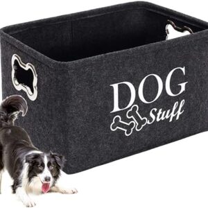 Collapsible Dog Toy Storage Basket