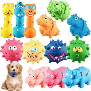 Colorful Squeaky Dog Toys for Small/Medium