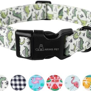 Dinosaur Dog Collar for Small Dogs