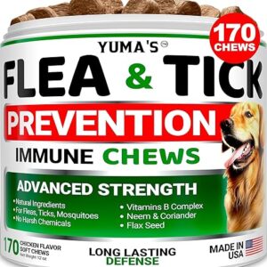 Dog Flea and Tick Chewables - Natural Treatment