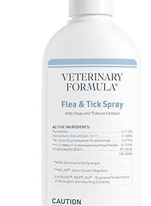 Dog Flea and Tick Spray, 8 oz