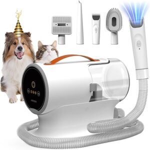 Dog Grooming Vacuum with 5 Tools