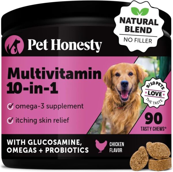 Dog Multivitamin with Glucosamine and Probiotics