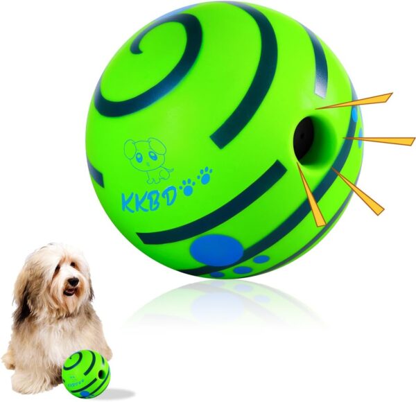 Durable Interactive Wobble Ball for Dogs