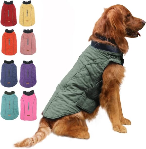 EMUST Winter Dog Jacket Medium Green