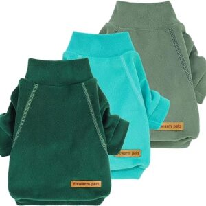 Fleece Dog Sweater Pack for Pets