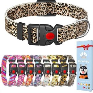 Floral Dog Collar for Small-Medium Dogs