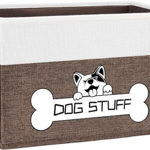 Foldable Fabric Dog Toy Bin Organizer