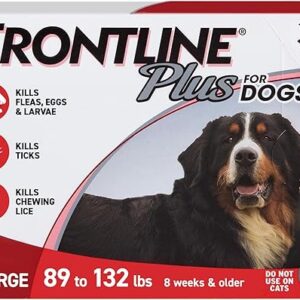 FRONTLINE Plus for X-Large Dogs, 3 Treatments