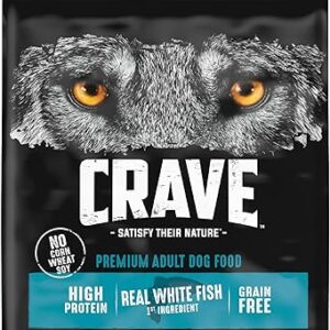 Grain-Free High Protein Dog Food, White Fish & Salmon