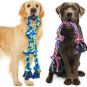 Indestructible Dog Rope Toy for Large Chewers