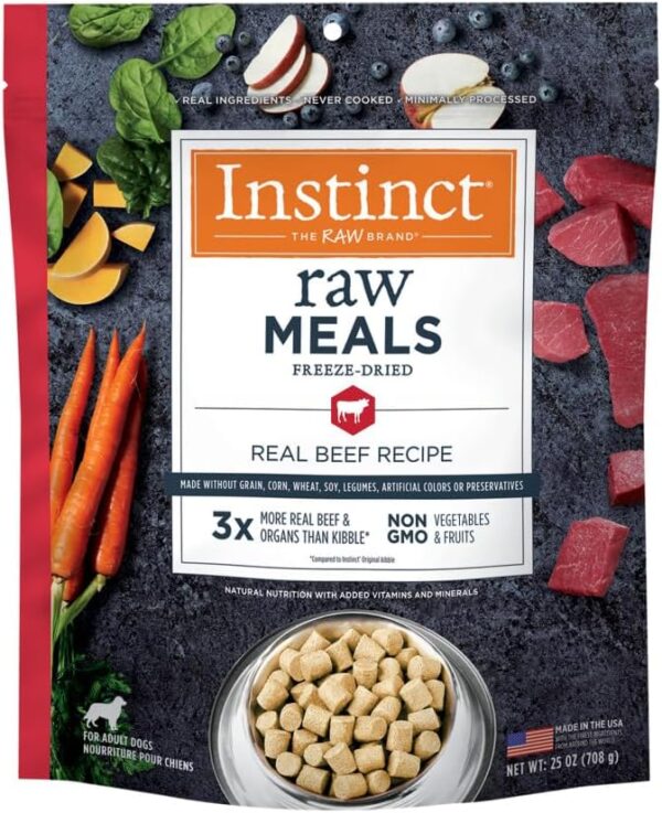 Instinct Freeze Dried Beef Dog Food