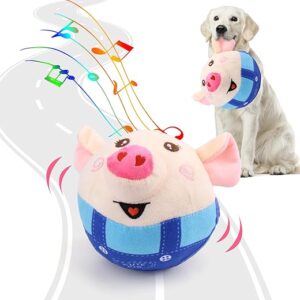 Interactive Jumping Squeaky Dog Toy