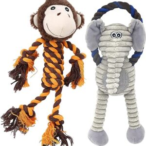 Interactive Rope Dog Toys for Chewing