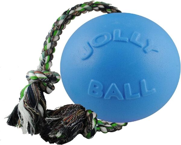 Jolly Pets Rope Ball Dog Toy