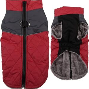 JoyDaog Fleece Dog Coat for Small Dogs