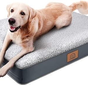 Large Orthopedic Dog Bed with Washable Cover