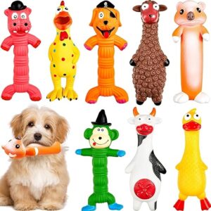 Liliful Latex Squeaky Dog Toys Assorted