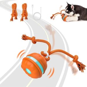 Motion-Activated Rolling Ball Toy for Dogs