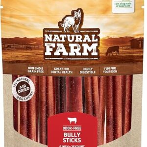 Natural Farm Bully Sticks, 6 Inch