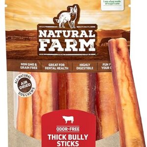 Natural Farm Odor-Free Bully Sticks