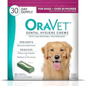 ORAVET Dental Chews for Large Dogs