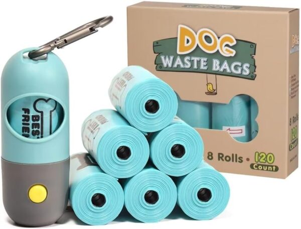 Potaroma Dog Poop Bags, 8 Rolls