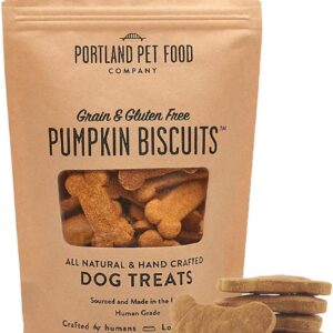 Pumpkin Dog Treats - Grain-Free, All Natural