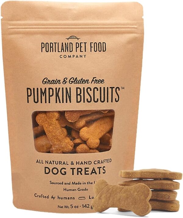 Pumpkin Dog Treats - Grain-Free, All Natural