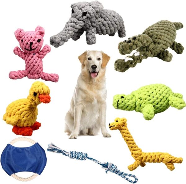 Puppy Chew Toys Set for Aggressive Chewers