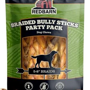 Redbarn Braided Bully Sticks for Dogs