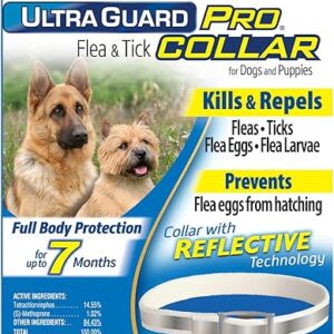 Reflective Flea & Tick Collar for Dogs