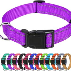 Reflective Nylon Dog Collar for Small Dogs