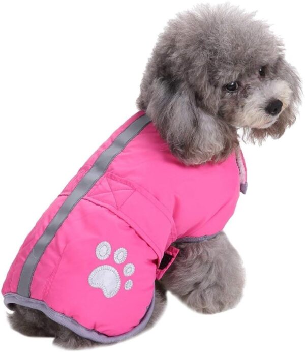 Reversible Winter Dog Vest with Waterproof