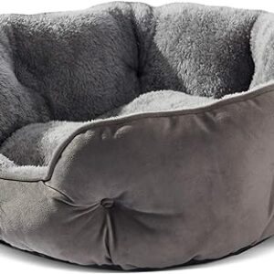 Small Dog and Cat Bed, Grey