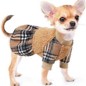 Small Dog Winter Sweater Dress, XS