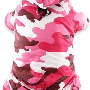 Small Puppy Fleece Dog Hoodies Jumpsuit