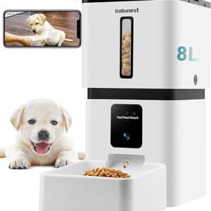 Smart Pet Feeder with Camera and WiFi