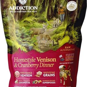 Venison & Cranberry Dog Food Topper