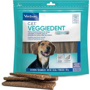 Virbac CET Veggiedent FR3SH Chews for Dogs