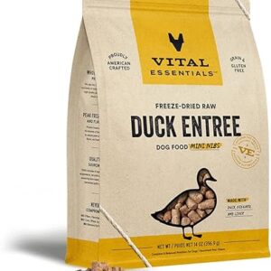 Vital Essentials Duck Mini Nibs Dog Food