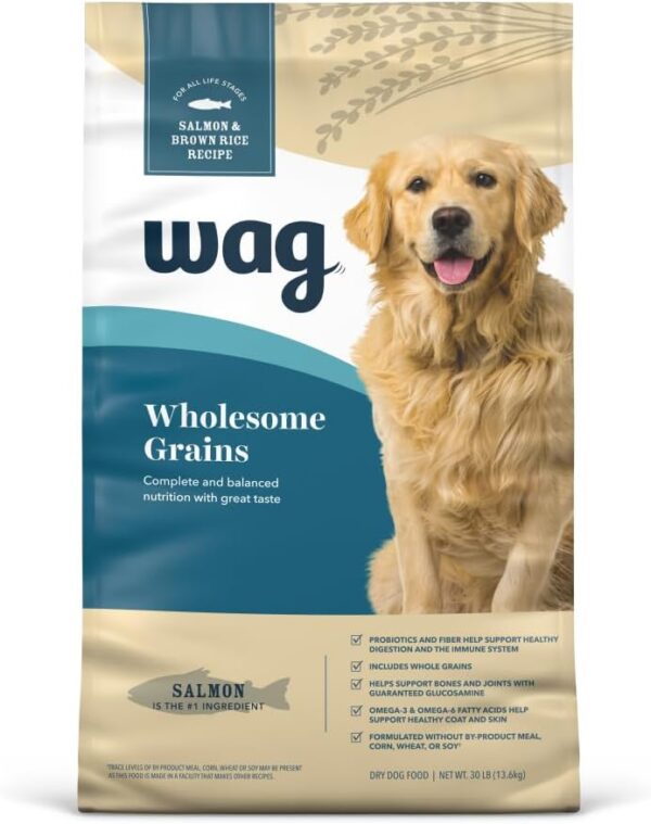 Wag Salmon & Brown Rice Dog Food